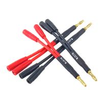 Adaptador Banana Plug Splitter Suanqi 1 macho para 2 fêmeas