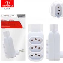 Adaptador Benjamim Multi Tomadas 4 Saidas SL6010 Kapbom
