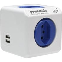 Adaptador Benjamim Múltiplo Usb Powercube Pwc-r5 Bivolt