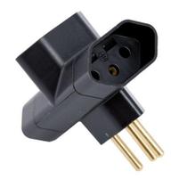 Adaptador Benjamin Te Preto Tramontina Inmetro