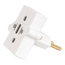 Adaptador Benjamin Tipo T Branco