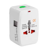 Adaptador Benjamin Tomada Universal com USB Luatek