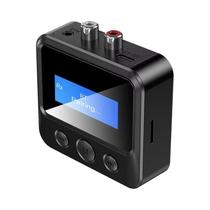 Adaptador Bluetooth 5.0 Sem Fio Dongle USB 3.5mm AUX RCA Para TV PC Fones De Ouvido Estéreo