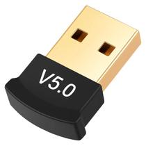 Adaptador Bluetooth 5.0 USB, Dongle Receptor, Compatível com PC, Notebook, Fone de Ouvido, Mouse, Teclado, Windows, Linux