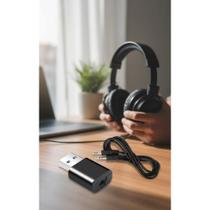 Adaptador Bluetooth 5.0 USB para Som P2 - Conexão Sem Fio Adaptador Bluetooth 5.0 USB para Som P2 - Conexão Sem Fio