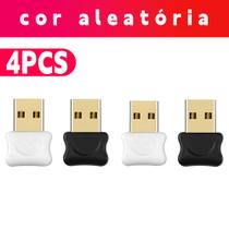 Adaptador Bluetooth 5.0 USB Transmissor Áudio Sem Fio para Notebook e Carros