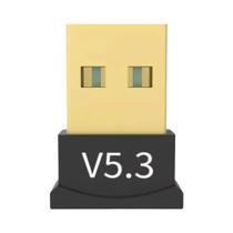 Adaptador Bluetooth 5.3 Dongle USB Sem Fio Para PC Laptop Alto-falante Receptor Transmissor De Áudio Adaptador Bluetooth 5.3 Dongle USB Sem Fio Para PC Laptop Alto-falante Receptor Transmissor De Áudio