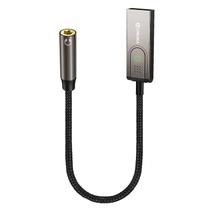 Adaptador Bluetooth 5.3 para auxiliar LOKUKA YP04 para carro ou amplificador