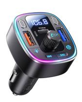 Adaptador Bluetooth 5.4 para Carro LENCENT Transmissor FM 54W