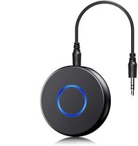 Adaptador Bluetooth Aux para carro, receptor bluetooth SONRU para carro, adaptador de áudio sem fio Kits de carro portátil mãos-livres com RCA AUX 3.5mm para home/carro Estéreo Música Streaming Sistema de Som