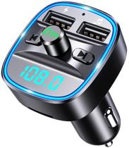 Adaptador Bluetooth para carro COMSOON Transmissor FM com USB duplo