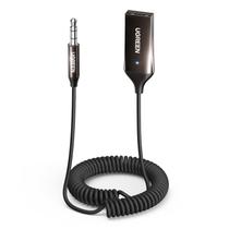 Adaptador Bluetooth UGREEN 5.3 para Carro - Conecte via Auxiliar Adaptador Bluetooth UGREEN 5.3 para Carro - Conecte via Auxiliar