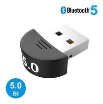 Adaptador Bluetooth Usb Csr 5.0 Conector Pc Windows Sem Fio