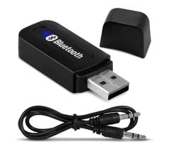Adaptador Bluetooth USB para Músicas Carro Sem Fio - Áudio Estéreo 2.1 Usb cabo P2