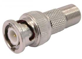 Adaptador bnc macho p/f fêmea
