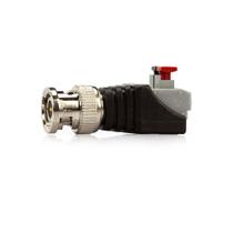 Adaptador Borne Pressão Plug BNC - Macho