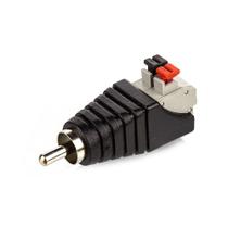 Adaptador Borne Pressão RCA Macho Adaptador Borne Pressão RCA Macho