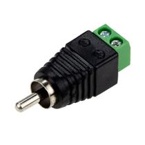 Adaptador Borne X RCA Macho com 4 Peças Speedlan - 15.2.26 - DUAL COMP Adaptador Borne X RCA Macho com 4 Peças Speedlan - 15.2.26 - DUAL COMP