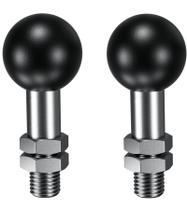 Adaptador BRCOVAN, pacote com 2 bolas de 1" com fio M10 x 1,25 x 15