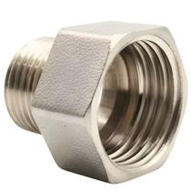 Adaptador Bucha Invertida 1/2 (M) x 3/8 (F) Inox RED12X38 Adaptador Bucha Invertida 1/2 (M) x 3/8 (F) Inox RED12X38