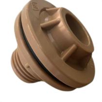 Adaptador C/Flange Pvc Reboucas 1/2 Marrom - Kit C/10 Unidades