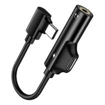 Adaptador Cabo Tipo C Para Fone Ouvido P2 Jack 3.5mm Adaptador Cabo Tipo C Para Fone Ouvido P2 Jack 3.5mm