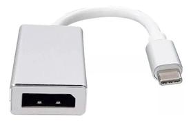 Adaptador Cabo Usb C Thunderbolt 3 Para Displayport Fêmea