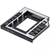 Adaptador caddy 12,7mm para hd ou ssd gaveta dvd notebook sata