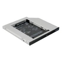 Adaptador Caddy Akasa N.Stor S9 - Para Notebook - Compatível com 7mm - 9,5mm - AK-OA2SSA-03 Adaptador Caddy Akasa N.Stor S9 - Para Notebook - Compatível com 7mm - 9,5mm - AK-OA2SSA-03
