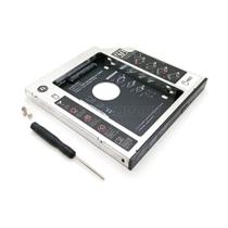 Adaptador Caddy de 12.7mm Bandeja InteSubstitui Drive de DVD por Segundo HD ou SSD 2.5" SATA - Exbom Adaptador Caddy de 12.7mm Bandeja InteSubstitui Drive de DVD por Segundo HD ou SSD 2.5" SATA - Exbom