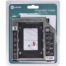 Adaptador CADDY para HD ou SSD Gaveta DVD Notebook AC-127 Vinik 32807