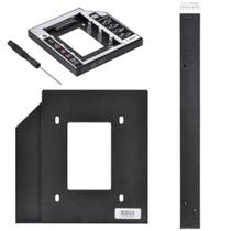 Adaptador Caddy Para Hd Ssd Capacidade do Disco 1TB Substitui a Gaveta DVD de Notebook SATA 12.7mm - Vinik Adaptador Caddy Para Hd Ssd Capacidade do Disco 1TB Substitui a Gaveta DVD de Notebook SATA 12.7mm - Vinik