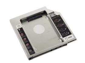 Adaptador Caddy para segundo HD ou SSD 12.7mm p/ Notebook Adaptador Caddy para segundo HD ou SSD 12.7mm p/ Notebook