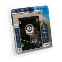 Adaptador Caddy Segundo Hd-ssd Sata P/ Notebook Drive 9,5mm Adaptador Caddy Segundo Hd-ssd Sata P/ Notebook Drive 9,5mm