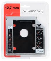Adaptador Caddy Ssd Hd 2,5" Sata 12,7mm, F3 F-CY01 Adaptador Caddy Ssd Hd 2,5" Sata 12,7mm, F3 F-CY01