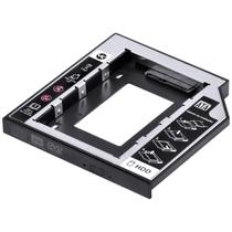 Adaptador Caddy Vinik AC-127 - Converte baia de gravador de notebook SATA para HD / SSD 2.5 - 12.7mm