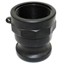 Adaptador Camlock Femea Espigão 1.1/2 pol BSP Tipo A Polipropileno Bremen 7419 Adaptador Camlock Femea Espigão 1.1/2 pol BSP Tipo A Polipropileno Bremen 7419