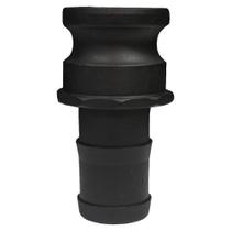 Adaptador Camlock Macho 1.1/2 pol BSP Tipo E Polipropileno Bremen 7435 Adaptador Camlock Macho 1.1/2 pol BSP Tipo E Polipropileno Bremen 7435