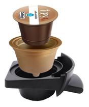 Adaptador Capsulas 3 Corações Para Maquina Dolce gusto DOURADO