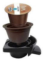 Adaptador Cápsulas 3 Corações Para Maquina Dolce gusto MARROM Adaptador Cápsulas 3 Corações Para Maquina Dolce gusto MARROM