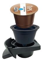 Adaptador Capsulas 3 Corações Para Maquina Dolcegusto Preto