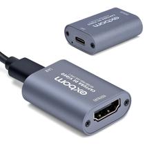 Adaptador Captura de Vídeo HDMI para USB Type-C Exbom CV-U3C100