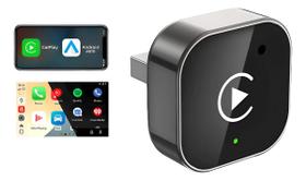 Adaptador Carplay Sem Fio Android Auto Carro Original Wirele Adaptador Carplay Sem Fio Android Auto Carro Original Wirele
