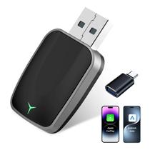 Adaptador CarPlay Sem Fio Para iPhone USB-A/C Dongle Auto Connect Para 2016+ Cars Plug Play