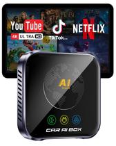 Adaptador CarPlay ZYW Magic AI Box Sem Fio Plug & Play