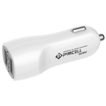 Adaptador Carregador Carro 2.4a Cv-22 Pmcell Suporte Duas Saídas USB