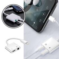 Adaptador carregador e Fone Iphone Duplo - Inova