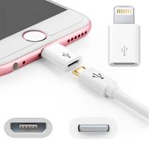 Adaptador Carregador Micro Usb Fêmea X Usb Lightning Macho XT-2199