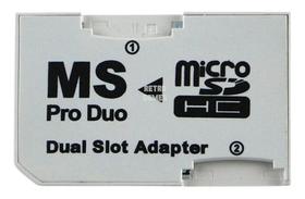 Adaptador Cartao Memoria Micro Sd Memory Stick Ms Psp Camera - Alinee