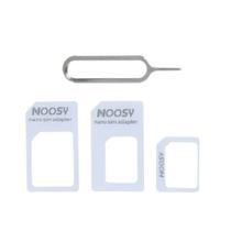 Adaptador Chip Nano Sim e Micro Sim + Ejetor de Chip - NOOSY